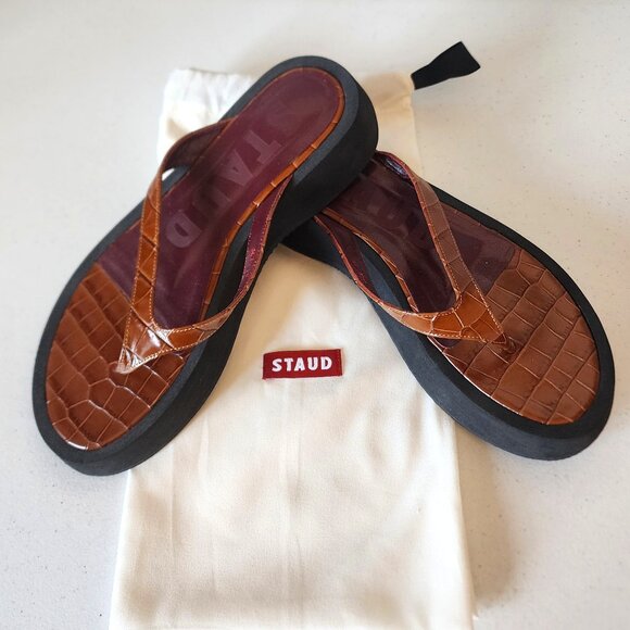 STAUD Shoes - Staud Platform Sandal "EUC"